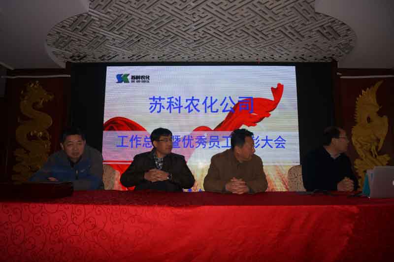 公司召開2017年度總結(jié)表彰大會(huì)