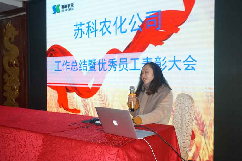 公司召開2017年度總結(jié)表彰大會(huì)